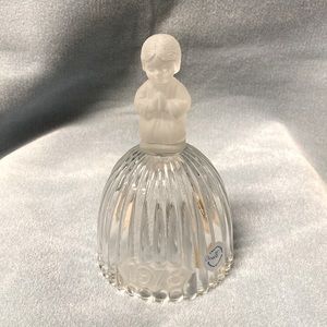 Crystal Glass Bell. Goebel by Charlottenhutte